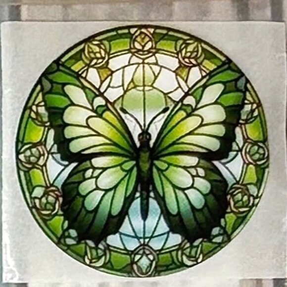 🌀10/$10🌀 Vibrant Butterfly Reusable Waterproof Vinyl Sticker Decal - Picture 1 of 2